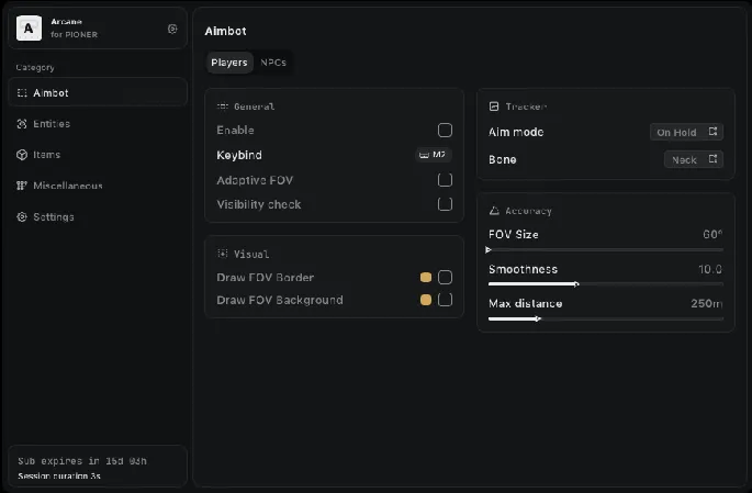 ARCANE preview